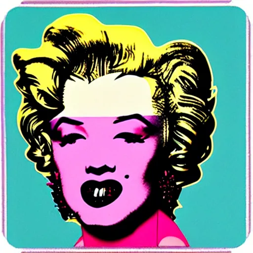 Image similar to cute warhol sticker