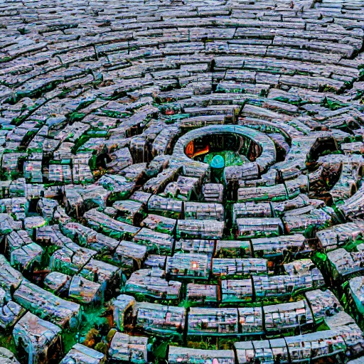 Image similar to 8 k photograph from a strange alien city, organic buildings, crowd of aliens