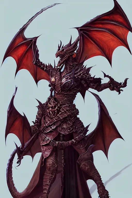 Image similar to epic dragon warlock character design, highly detailed, d & d, fantasy, highly detailed, digital painting, trending on artstation, concept art, sharp focus, illustration, global illumination, ray tracing, realistic shaded, art by artgerm and greg rutkowski and fuji choko and viktoria gavrilenko and hoang lap