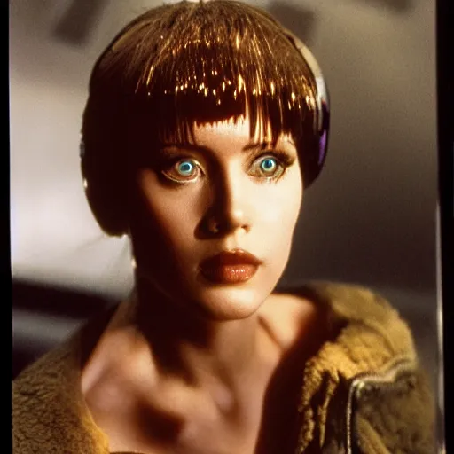 Image similar to studio portrait of joi from blade runner