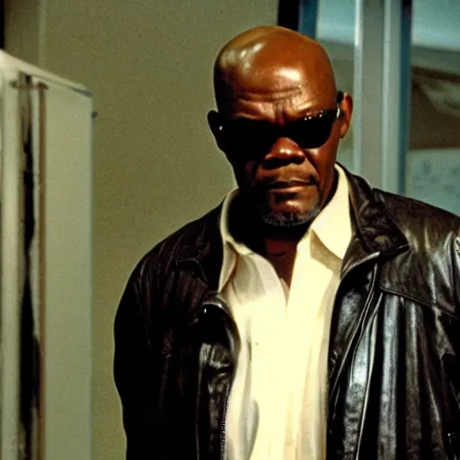 Image similar to Samuel L. Jackson plays Terminator