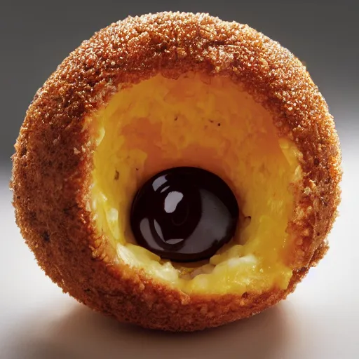 Image similar to emoji of a scotch egg