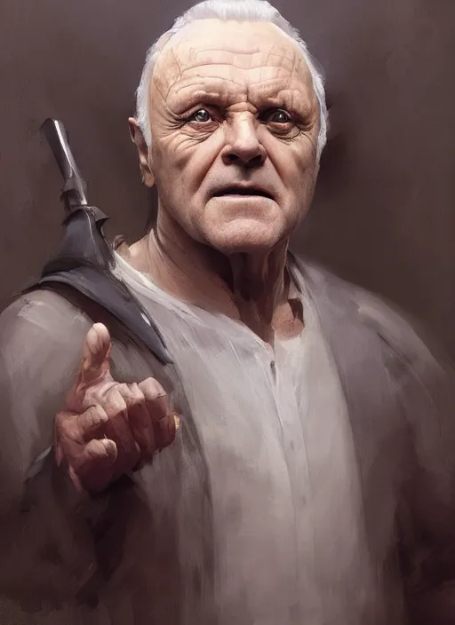 Prompt: Anthony Hopkins as thufir hawat, human computer, VR headset, digital art from artstation by Ruan Jia and Mandy Jurgens and Artgerm and william-adolphe bouguereau