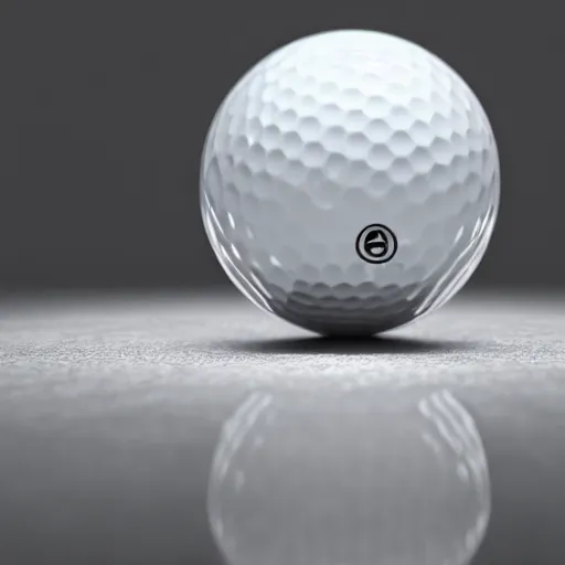 Image similar to a ultra realistic photo of a marble, reflections, real world, photorealistic, lighting, render, format of a golf ball