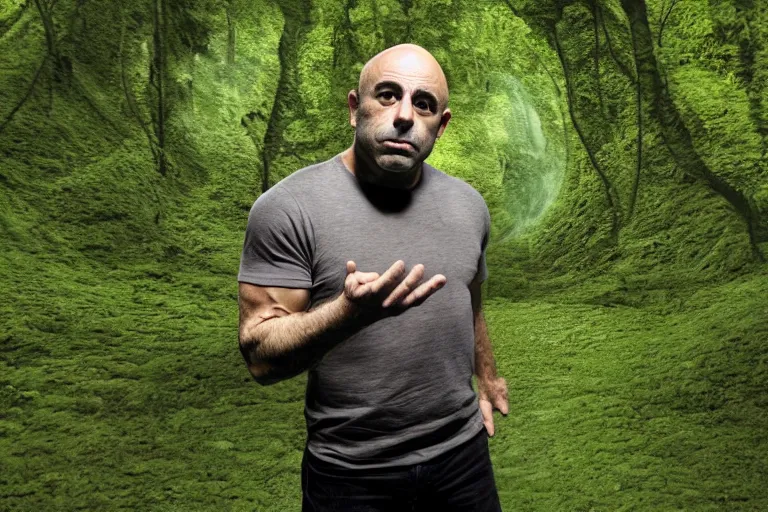 Image similar to joe rogan in green hell