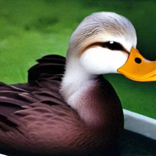 Image similar to donald trum as a duck