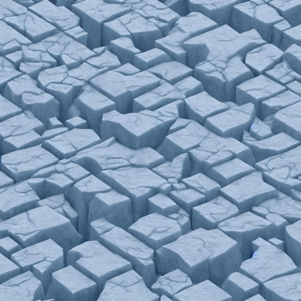 Image similar to wimmelbilder maze ice sheets in the arctic, unreal engine, octane render, isometric, very sharp