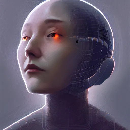 Image similar to portait of serial experiments : lain, sci - fi, intricate, elegant, highly detailed, digital painting, artstation, concept art, smooth, sharp focus, illustration, by bartek fedyczak, erak note, tooth wu, neil richards, kan liu, siwoo kim, jisu choe