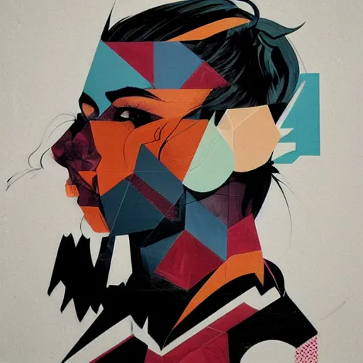 Image similar to Ibuki profile picture by Sachin Teng, asymmetrical, Organic Painting , Violent, Dark, Powerful, geometric shapes, hard edges, street fighter 3rd strike, graffiti, street art:2 by Sachin Teng:4