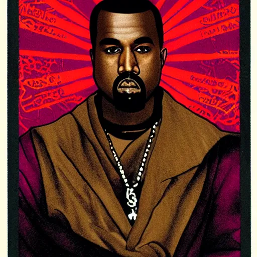 Image similar to Kanye West Tarot card