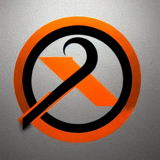 Prompt: Half Life 3 Logo, grainy, cracked, gradient, detailed, very detailed, heavily detailed, intricate details, intricately detailed, digital art, trending on artstation, 3D, studio quality lighting, dramatic lighting HD Quality, 4k resolution, 8k resolution, black background, Half Life 3 Logo is orange and is in the foreground, Realistic, Shiny Lighting, Shiny