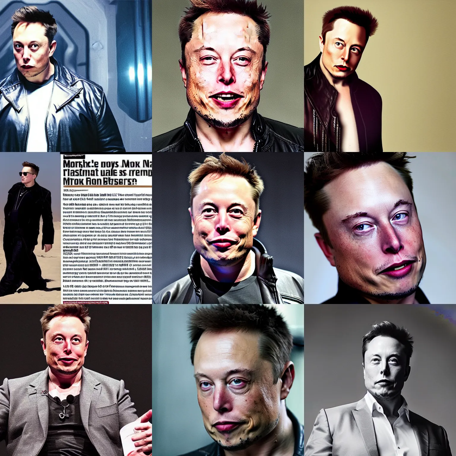Prompt: “photo of Elon musk as Morpheus”