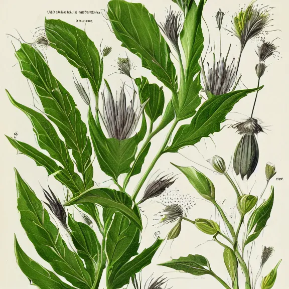 Image similar to botanical illustration