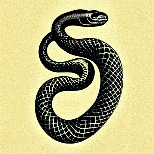 Prompt: snake amulet. white background. very realistic high detailed snake head, joe fenton, dan hilliel, 4 k, ultra sharp, extreme high detail