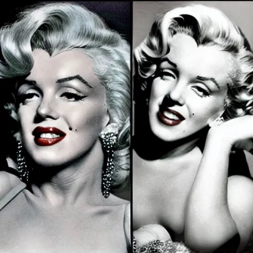 Image similar to Marilyn Monroe selfie in Los Angeles
