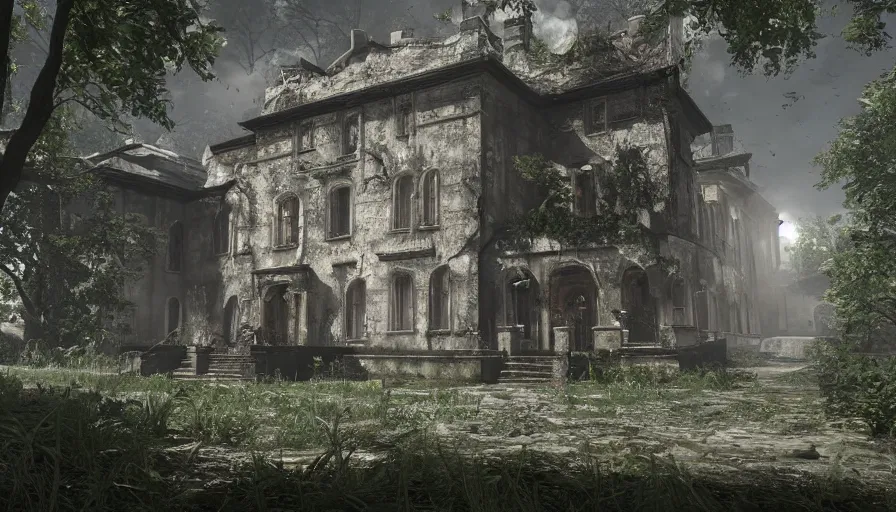 Prompt: Ingame Screenshot of 8k ultra realistic Resident Evil game , Rebecca Chambers in a mansion, detailed, cinematic lighting, 4k, hyperrealistic, focused, extreme details,unreal engine 5, cinematic