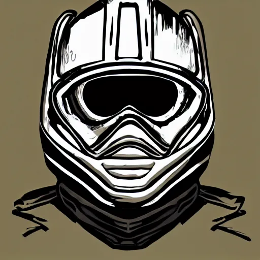 Image similar to lord dark helmet from spaceballs, digital illustration, highly detailed