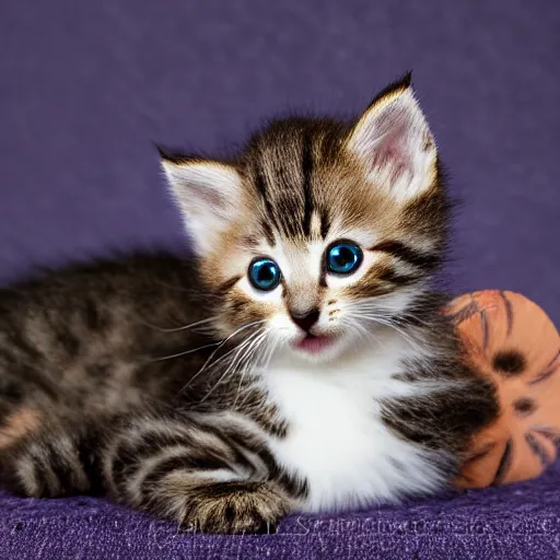 Prompt: cute kittens, studio photo