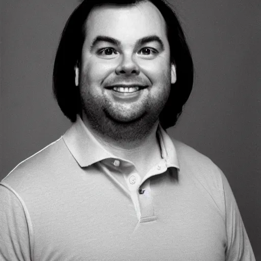 Image similar to rich evans, head and shoulders studio photo