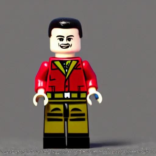 Prompt: Josip Broz Tito as a lego figurine