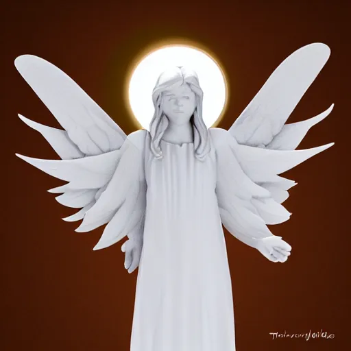 Image similar to biblically acurate angel, highly detailed, white, feathers, red, heavenly, dynamic lighting, realistic.