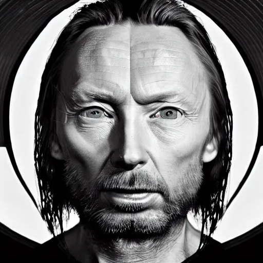 Prompt: collages, hyper realistic, many variations portrait of very old thom yorke, face variations, singer songwriter, ( side ) profile, various ages, macro lens, liminal space, by lee bermejo, alphonse mucha and greg rutkowski, greybeard, smooth face, cheekbones