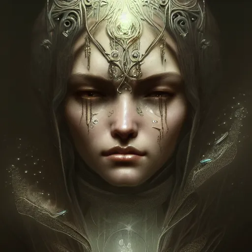 Image similar to mourning crying phantom, very detailed face, detailed features, fantasy, circuitry, explosion, dramatic, intricate, elegant, highly detailed, digital painting, artstation, concept art, smooth, sharp focus, illustration, art by gustave dore, octane render