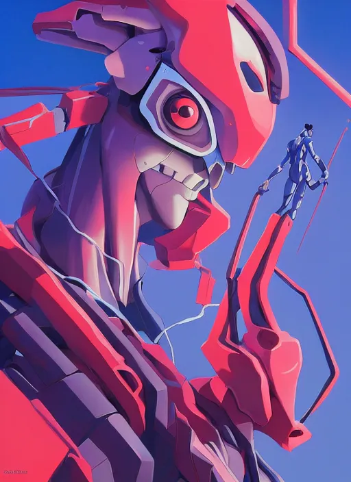 Image similar to hero world neon genesis evangelion, behance hd by jesper ejsing, by rhads, makoto shinkai and lois van baarle, ilya kuvshinov, rossdraws global illumination