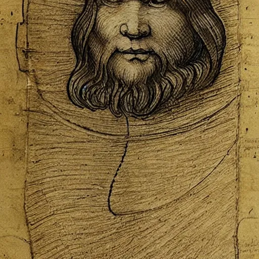 Image similar to journal drawings of undiscovered Leonardo da Vinci inventions,with descriptions
