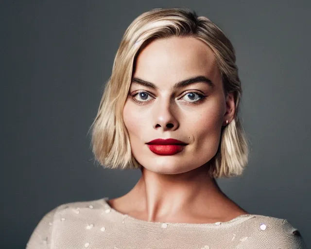Image similar to a photo of margot robbie sitting on a helicopter propeller, hyper realistic face, beautiful eyes, cinematic, long shot, hyper detailed, 8 5 mm photograph, 8 k resolution, film still, sharp lens, wide lens