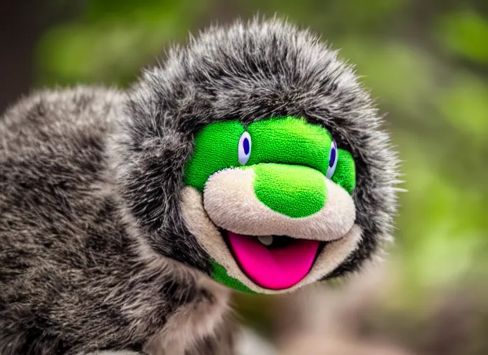 Image similar to wildlife photo of real life yoshi in the wild, 8 k, 8 5 mm f 5. 6