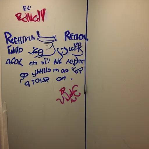Image similar to restroom stall graffiti