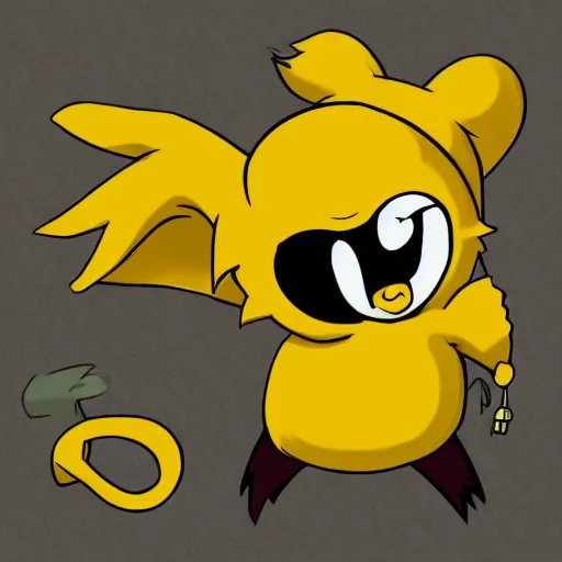 Prompt: sonichu fursona