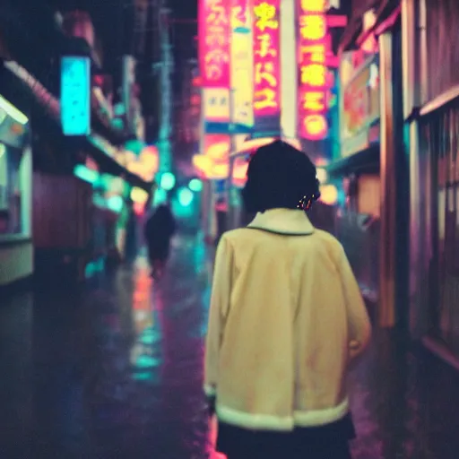 prompthunt: girl in a summer rain ,retro style,90s vibe,Aesthetic,city