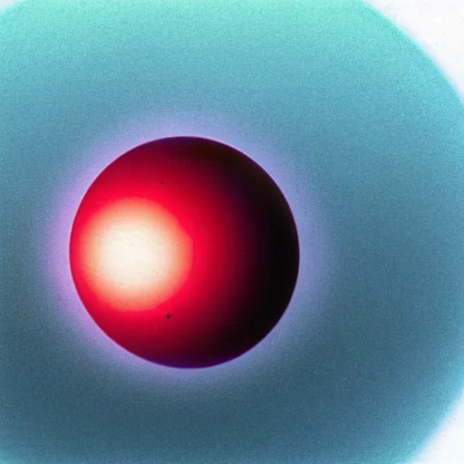 Image similar to planet made entirely of plutonium-239 going supercritical