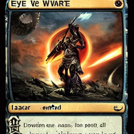 Image similar to eye of war god