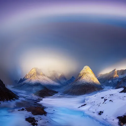 Prompt: lofoton by marc adamus