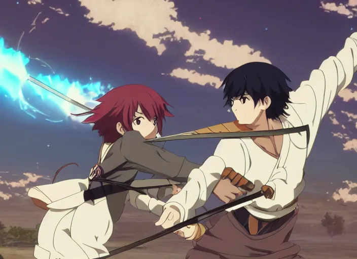 anime sword fight scenes