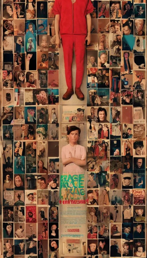 Image similar to rage, by wes anderson,