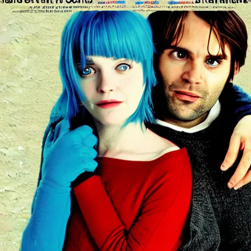 Prompt: Eternal Sunshine of the Spotless Mind movie poster