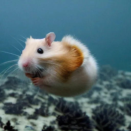 Prompt: hamster octopus hybrid national geographic photo