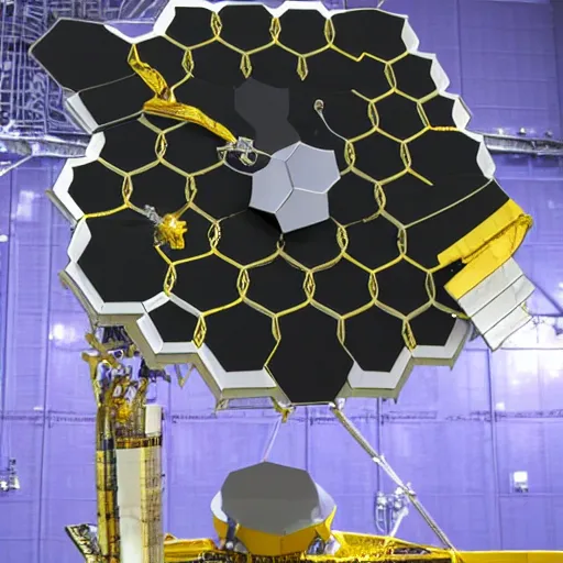 Image similar to james webb space telescope