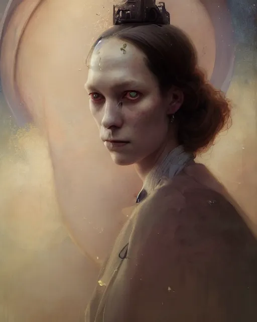 Image similar to of augean stables, imperil, beauty portrait by greg rutkowski, peter mohrbacher, hilma af klint, moebius, victo ngai, sharp focus, global illumination, highly detailed, masterpiece, award winning, post processing