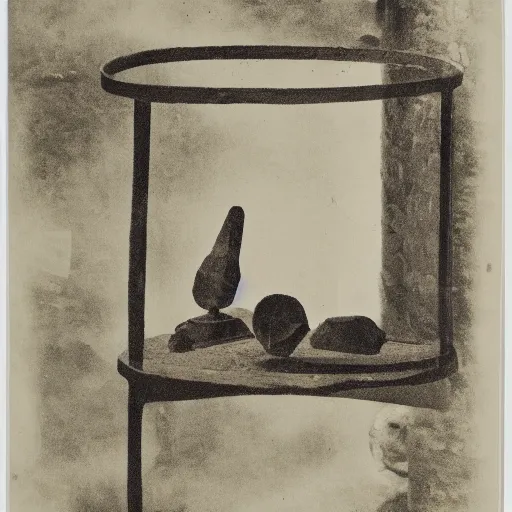 Image similar to a lithography photographic print of an exotic object on display in a room | hybrid meaning | anthropology of thoughts | precolombian modernism | high quality