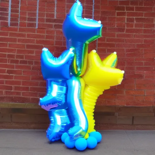 Image similar to balloon cat, inflatable cat, rubber cat, latex cat, vinyl cat, plastic cat, elastic cat