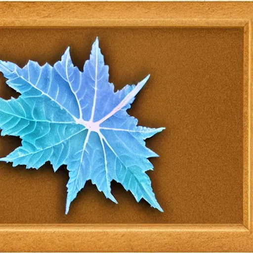 Prompt: icy soloist animation digitalart communion leaf
