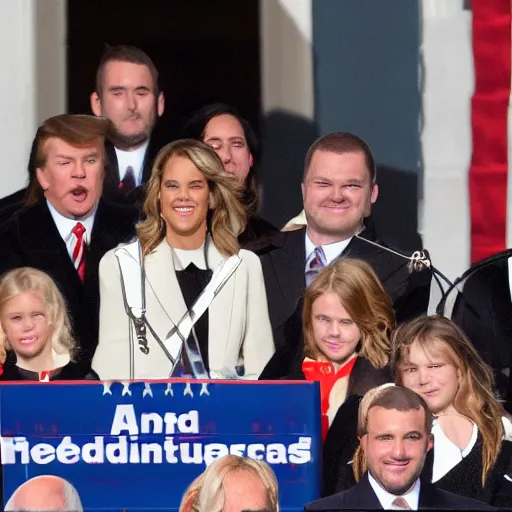 Image similar to Jack Black presidential inauguration