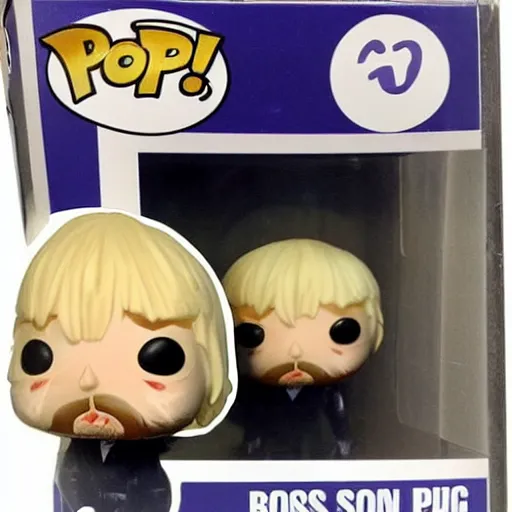 Image similar to boris johnson as funko pop still sealed in box, ebay listing ,