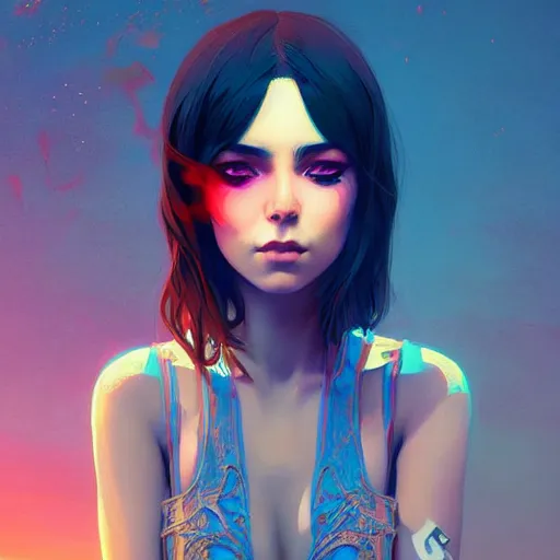 Prompt: a portrait of a beautiful apocalyptic gypsy, art by ilya kuvshinov and wlop and artgerm and josan gonzalez, digital art, highly detailed, intricate, sharp focus, trending on artstation hq, deviantart, pinterest, unreal engine 5, 4 k uhd image