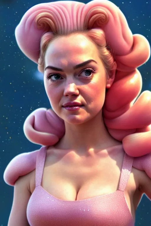 Prompt: polished sweaty princess peach : : daisy ridley face : : kate upton body : : weta disney pixar movie still photo : : hi - fructose, sci fi, fantasy, decadent highly - detailed digital painting, golden ratio, octane render, artstation, smooth, sharp focus, artgerm, mucha, loish, wlop : :